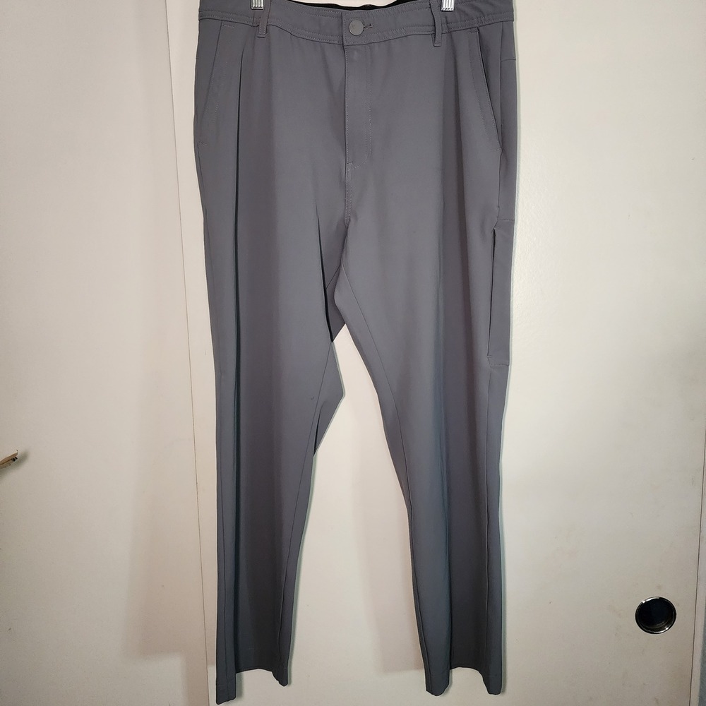 Hurley Pants Mens 34x30 Gray Excellent Technical Stretch Chino HMS25-17552 Summ